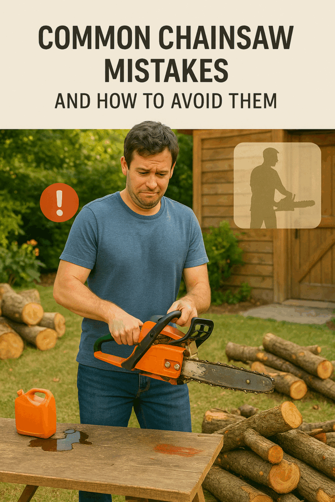 Common Chainsaw Mistakes and How to Avoid Them